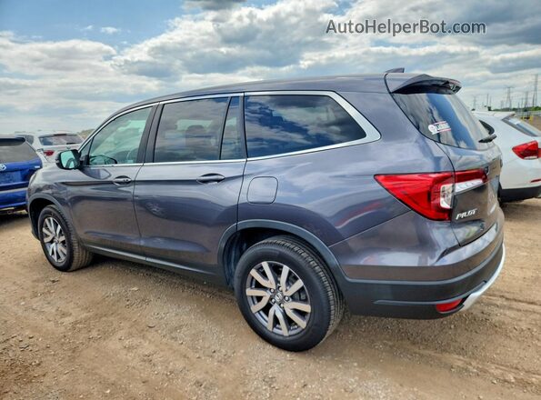 5FNYF6H53KB045801 2019 HONDA PILOT Silver Задня права чверть