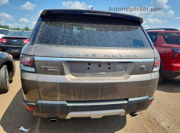 SALWR2VF9GA573405 2016 LAND ROVER RANGE ROVER Beige Вид салону спереду
