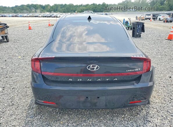 KMHL34J24NA179507 2022 HYUNDAI SONATA Черный Вид салона спереди
