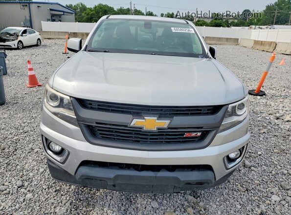 1GCHSDENXH1296434 2017 CHEVROLET COLORADO Silver Вид ззаду
