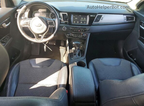 KNDCC3LC8J5161762 2018 KIA NIRO Синий Вид щитка приборов