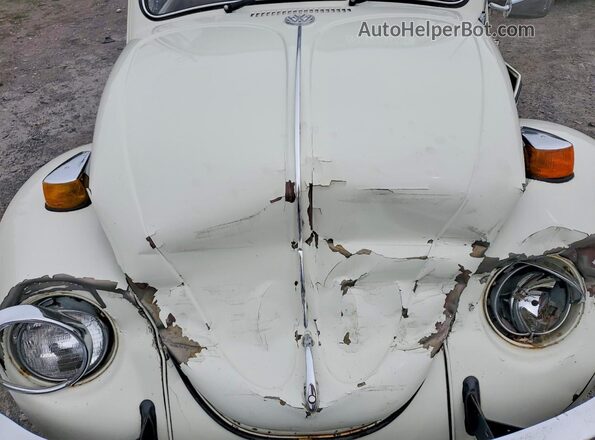 1102484133 1970 VOLKSWAGEN BEETLE White Սալոնի հետևի տեսք