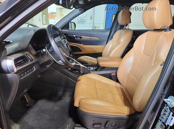 5XYP54HC7MG137393 2021 KIA TELLURIDE Black Vista del salpicadero