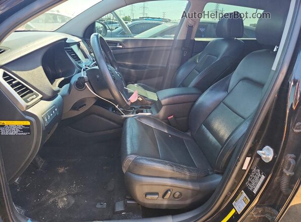 KM8J33A25GU068712 2016 HYUNDAI TUCSON Black Vista del salpicadero