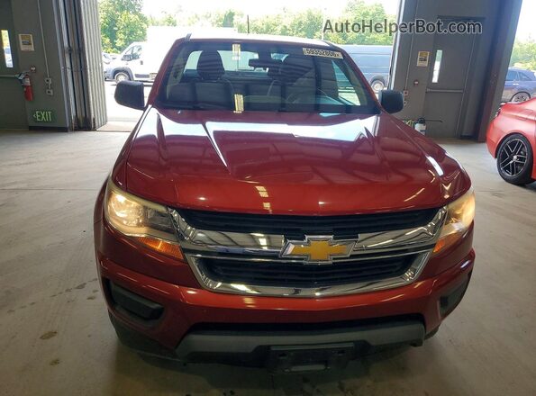 1GCHTBEAXG1100327 2016 CHEVROLET COLORADO Burgundy Widok z tyłu