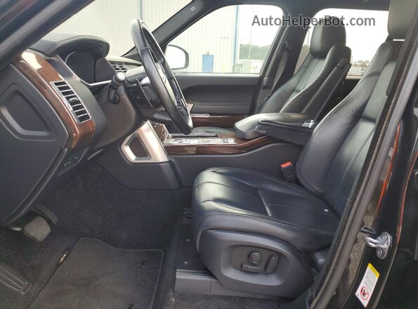SALGR2FV8HA336402 2017 LAND ROVER RANGE Черный Вид панели приборов