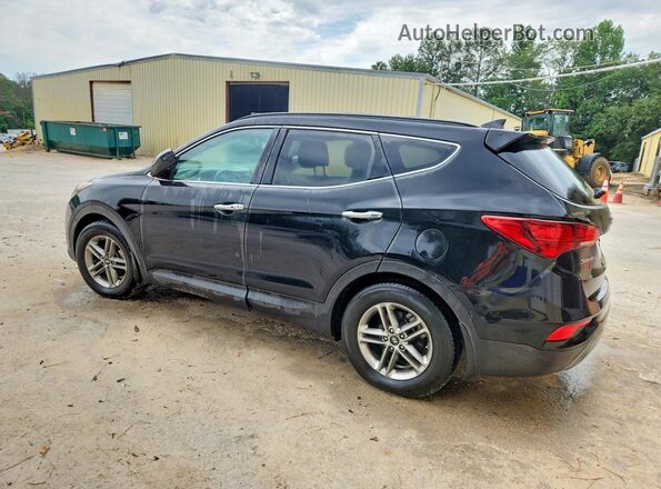 5NMZU3LB3HH043947 2017 HYUNDAI SANTA Черный Задняя правая четверть