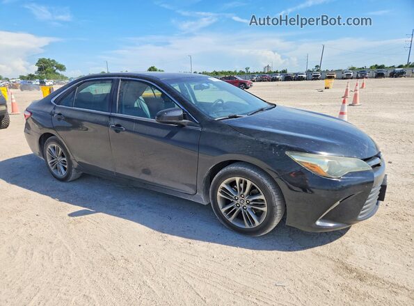 4T1BF1FK4GU500912 2016 TOYOTA CAMRY Black Դիմացի տեսք