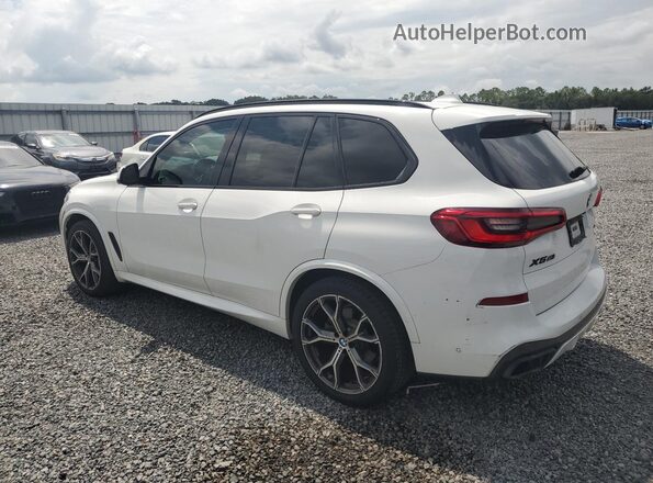 5UXCR4C04LLT19991 2020 BMW X5 White Tył prawy