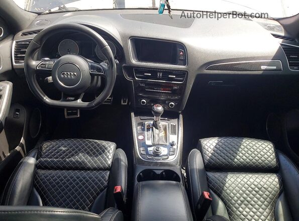 WA1CCAFP3GA091844 2016 AUDI SQ5 Black Instrument cluster view