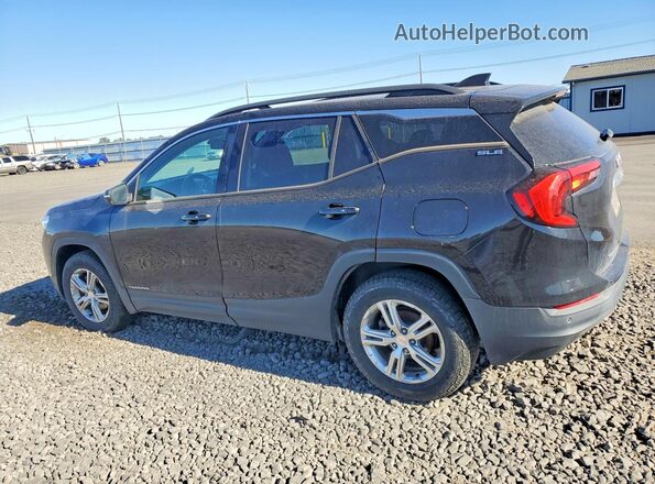 3GKALUEU2JL222689 2018 GMC TERRAIN Black Tył prawy