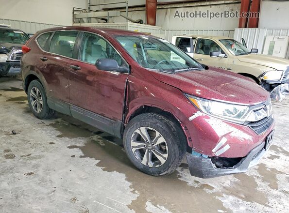 2HKRW6H38KH205529 2019 HONDA CR-V Темно-бордовый Вид спереди