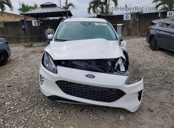 1FMCU0H67NUB78283 2022 FORD ESCAPE White Vista trasera