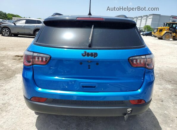 3C4NJCBB4KT676847 2019 JEEP COMPASS Blue Widok wnętrza z przodu