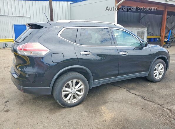 KNMAT2MV8GP717664 2016 NISSAN ROGUE Black Front right