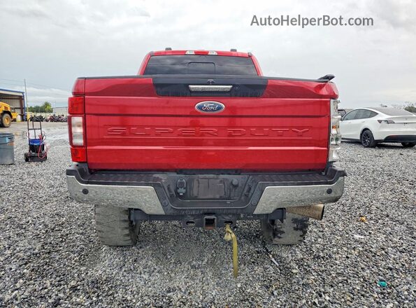 1FT7W2BTXNED50276 2022 FORD F250 Burgundy Սալոնի դիմացի տեսք