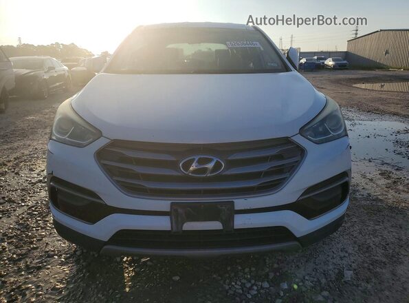 5NMZT3LB7HH033604 2017 HYUNDAI SANTA White უკანა ხედი