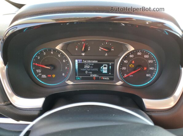 1GNERGKWXKJ124061 2019 CHEVROLET TRAVERSE White Widok tylnych siedzeń