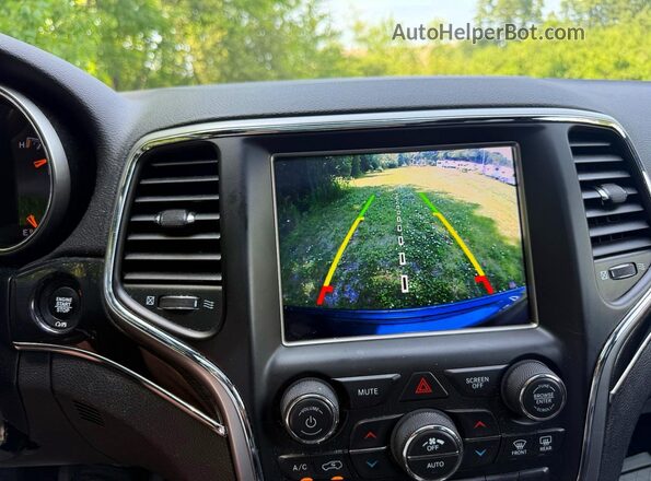1C4RJFLGXJC300287 2018 JEEP GRAND Gray უკანა სავარძლების ხედი