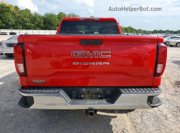 1GTR9AEF0MZ214164 2021 GMC SIERRA Красный Вид салона спереди