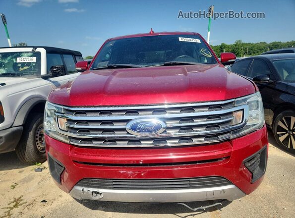 1FMJU1HTXJEA40356 2018 FORD EXPEDITION Red Rear view