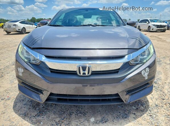 2HGFC4B0XJH305719 2018 HONDA CIVIC Серый Вид сзади
