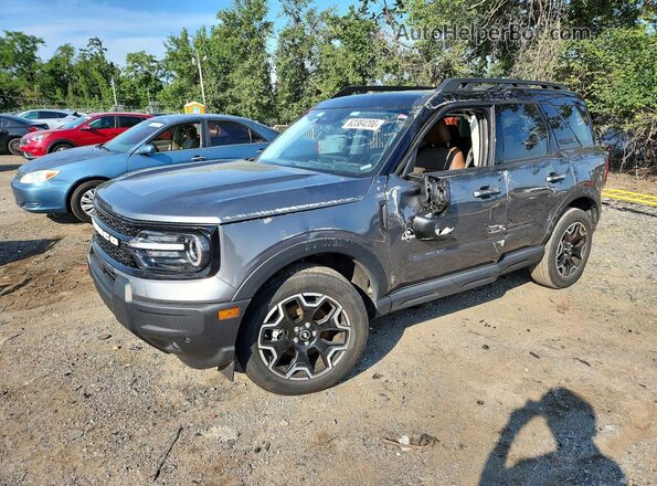 3FMCR9CN9SRE33930 2025 FORD BRONCO Gray Trasero izquierdo