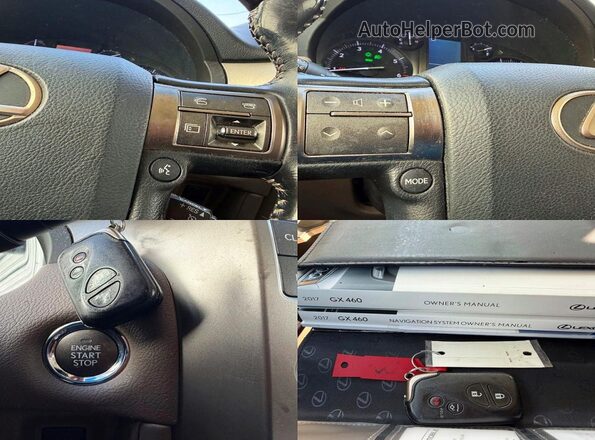 JTJBM7FX6H5163354 2017 LEXUS GX White Շարժիչի բաժամունքի տեսք