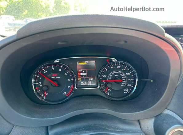 JF1VA2Y66L9805966 2020 SUBARU WRX Белый Вид задних сидений