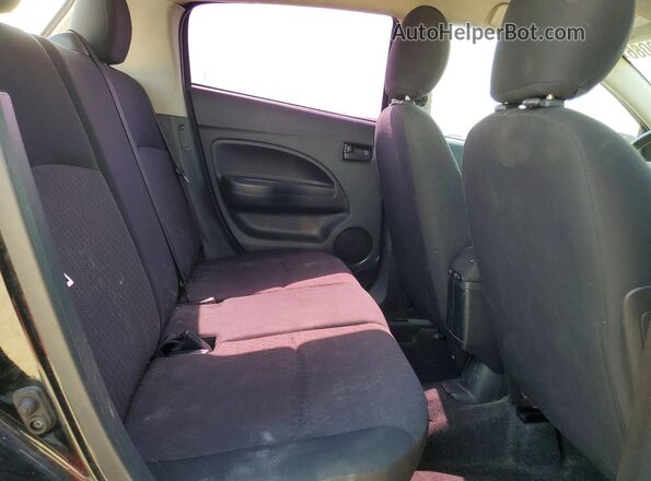 ML32A3HJ6KH010978 2019 MITSUBISHI MIRAGE Black Rear interior view