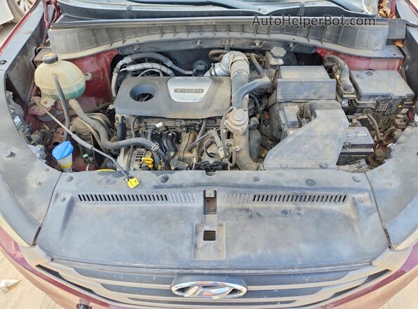 KM8J33A22GU195479 2016 HYUNDAI TUCSON Burgundy Вид підкапотного простору