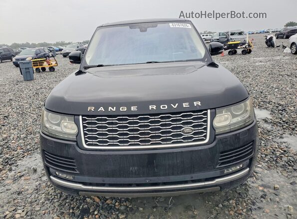 SALGS2VF2GA250466 2016 LAND ROVER RANGE ROVER Black Հետևի տեսք