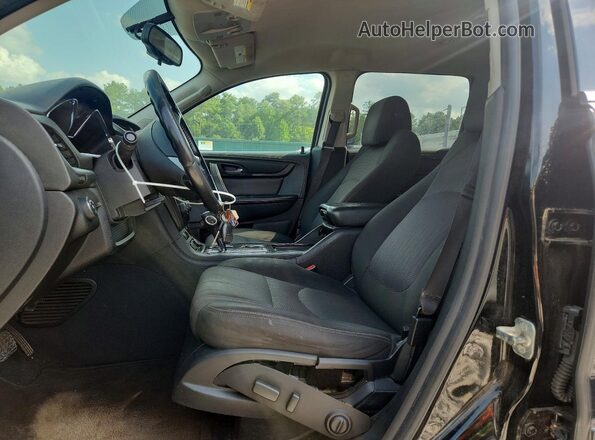 1GNKVGKDXHJ133137 2017 CHEVROLET TRAVERSE Black Вид панелі приладів