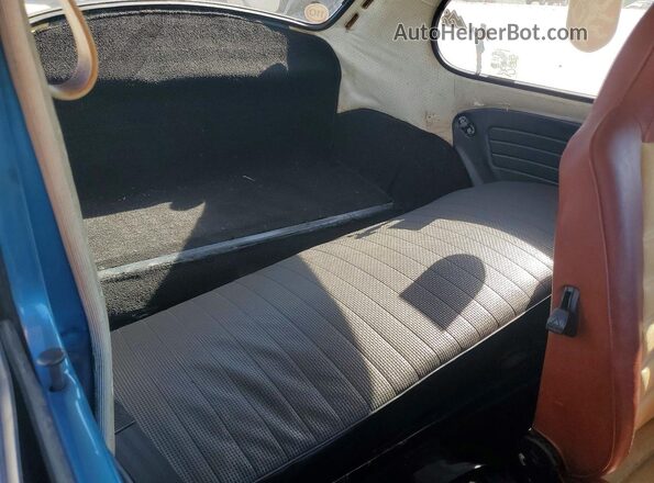 1132618320 1973 VOLKSWAGEN BEETLE Синий Вид задних сидений