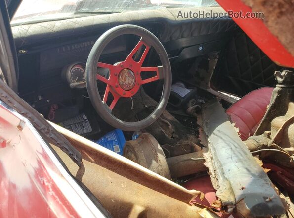 113271W268247 1971 CHEVROLET NOVA Красный Вид панели приборов