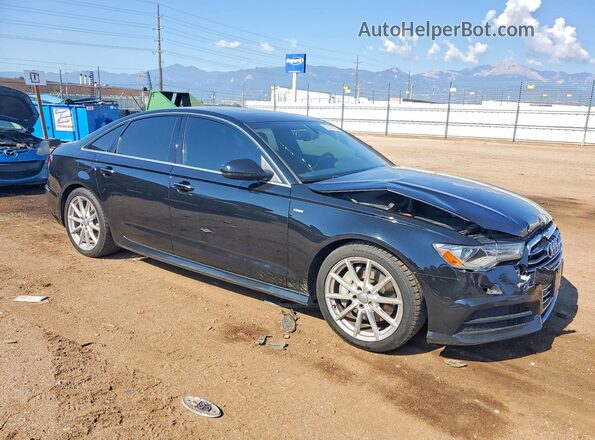 WAUC8AFC5JN047068 2018 AUDI A6 Black Widok z przodu