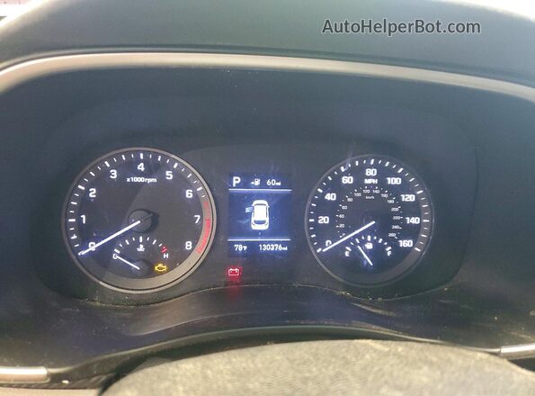 KM8J2CA4XKU956904 2019 HYUNDAI TUCSON Серый Вид щитка приборов
