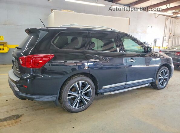 5N1DR2MM7JC619318 2018 NISSAN PATHFINDER Black Передня права чверть