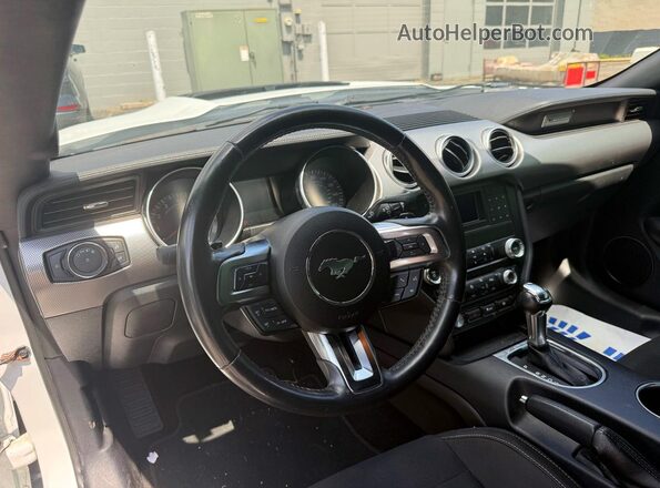 1FA6P8CF4K5146692 2019 FORD MUSTANG White Вид задніх сидінь