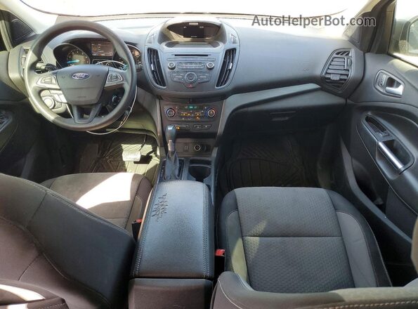 1FMCU0G95HUE34632 2017 FORD ESCAPE Silver Սարքավորումների վահանակի տեսք