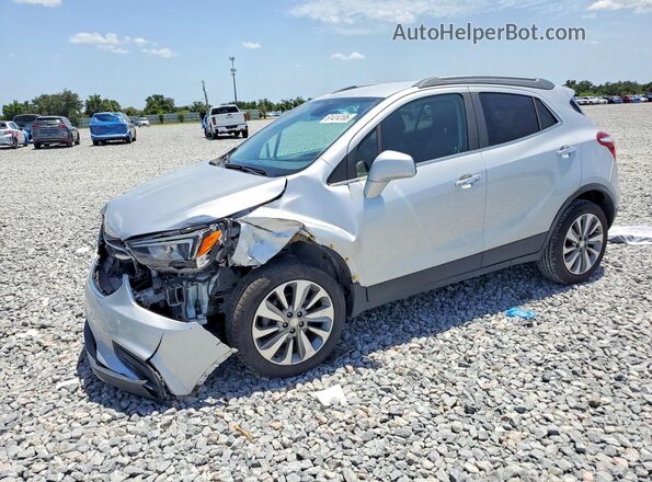 KL4CJASB1LB013177 2020 BUICK ENCORE Silver Rear left