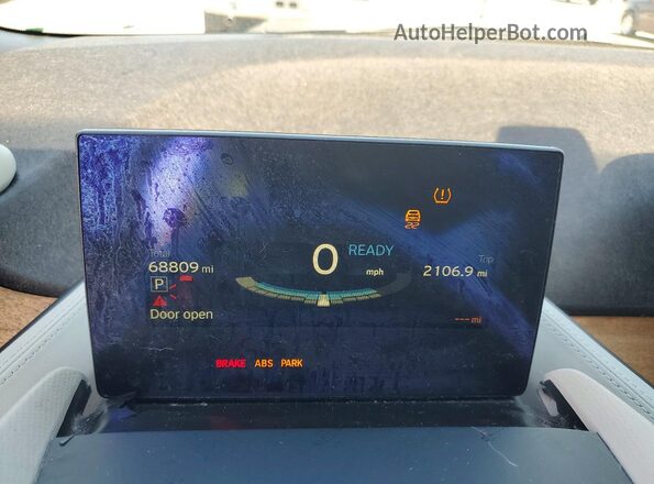 WBY1Z6C3XHV949569 2017 BMW I3 Gray უკანა სავარძლების ხედი