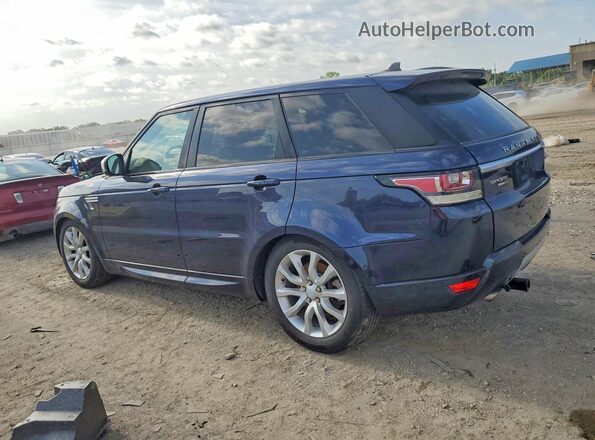 SALWR2VF0GA546982 2016 LAND ROVER RANGE Blue Trasero derecho