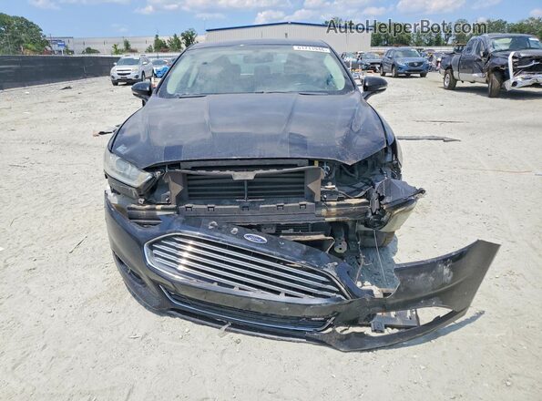 3FA6P0K98GR369822 2016 FORD FUSION Черный Вид сзади