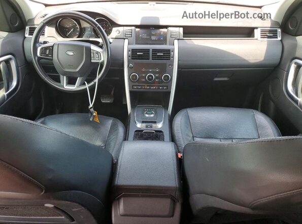 SALCR2RX7JH748352 2018 LAND ROVER DISCOVERY White ხელსაწყოთა პანელის ხედი