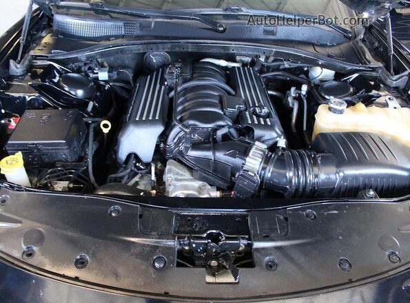 2C3CDXGJ8HH652854 2017 DODGE CHARGER Black Vista del salpicadero