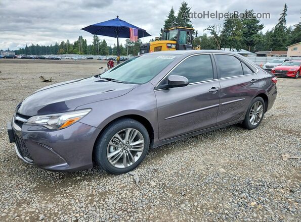 4T1BF1FK1HU767412 2017 TOYOTA CAMRY Серый Задняя левая четверть