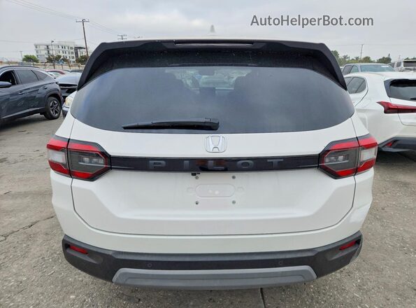 5FNYG2H49SB010564 2025 HONDA PILOT White Vista interior delantera