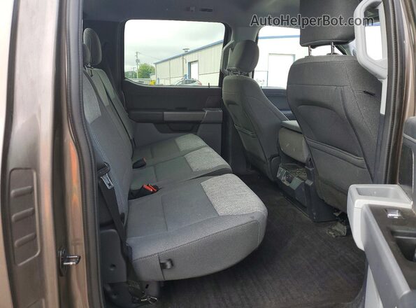 1FTEW1EP3MKD47591 2021 FORD F150 Tan უკანა სავარძლების ხედი