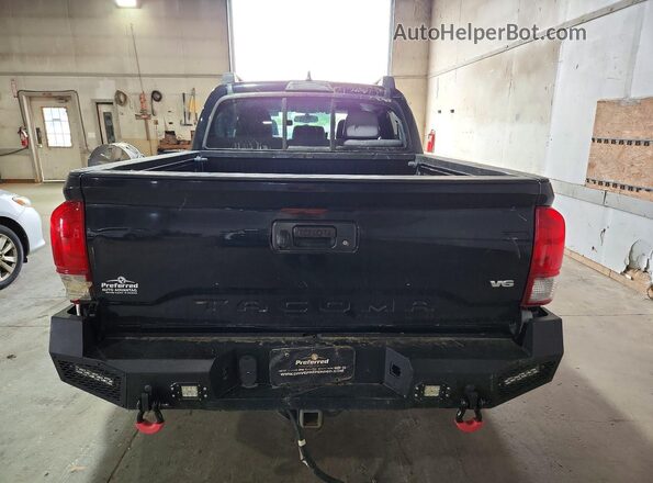 5TFCZ5AN4GX009876 2016 TOYOTA TACOMA Black Widok wnętrza z przodu